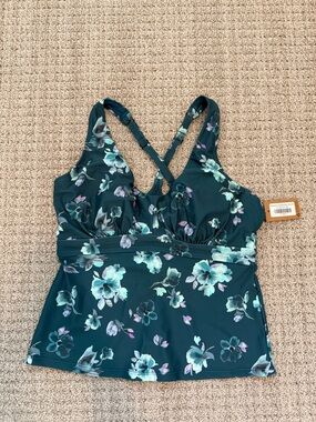 Title Nine Phenom Underwire Tankini Top -NWT